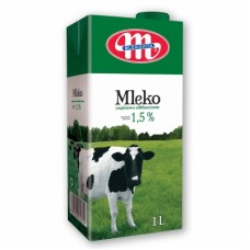 Mleko Γάλα Μ.Δ. 1,5% λιπ. 1λτ - Milk UHT 1,5% fat 1lt English Label