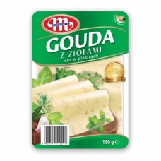 Mlekovita Γκούντα με μυρωδικά 150γρ- Gouda with herbs 150g